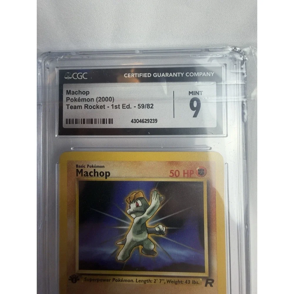 Machop Pokémon (2000) Team Rocket - 1st Ed. - 59/82